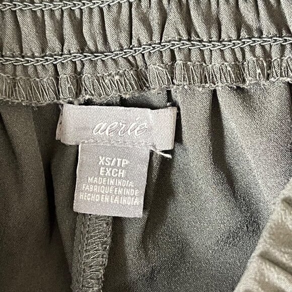 AERIE Grey Jogger Pant - Picture 3 of 4